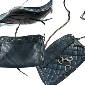 Rebecca Minkoff Black Quilted Crossbody Bag